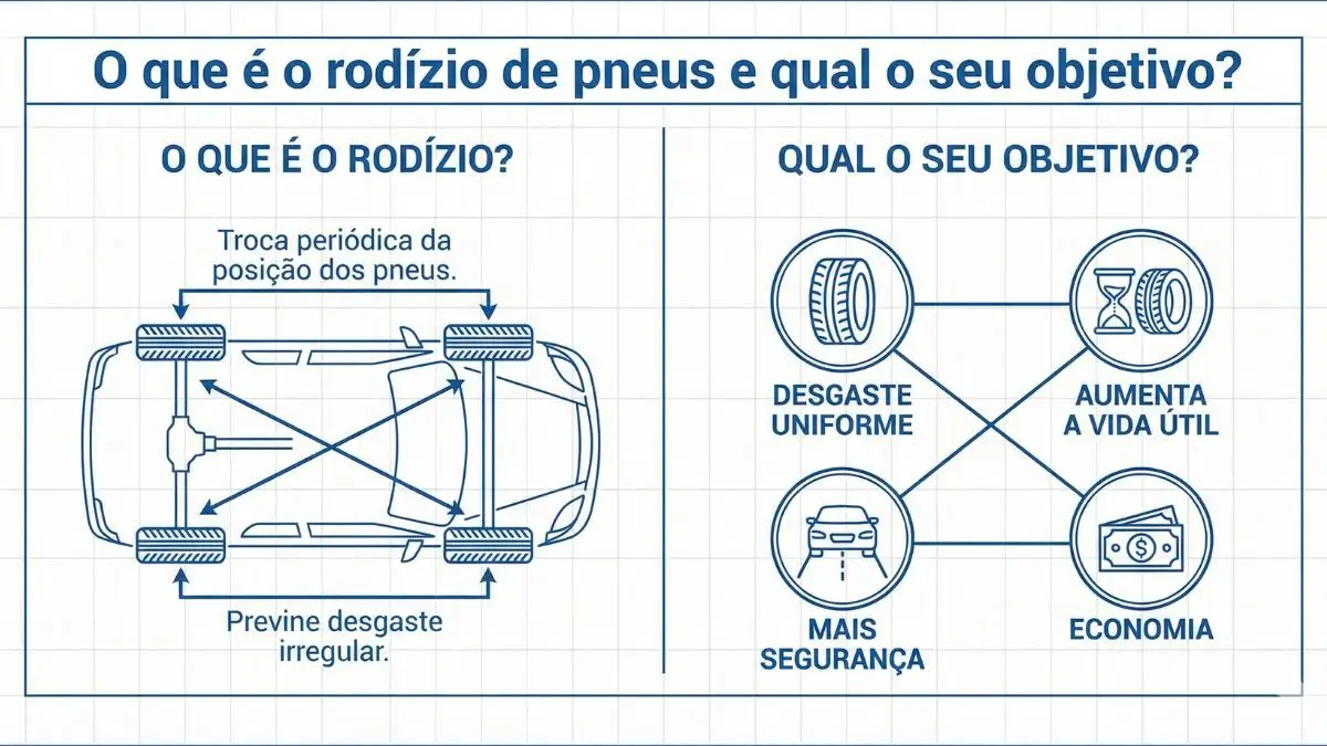 Como fazer a rodagem dos pneus?